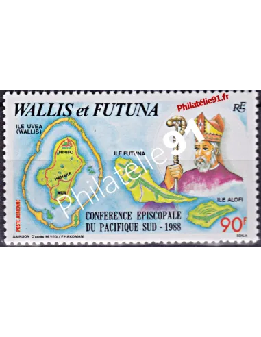 Timbre de WALLIS ET FUTUNA n° PA 163, timbres des Dom-Tom