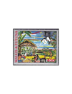 Timbre de WALLIS ET FUTUNA n° PA 164, Noël, timbres des Dom-Tom