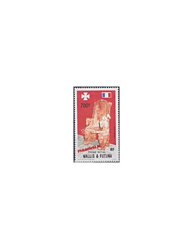 Timbre de WALLIS ET FUTUNA n° PA 165, Trône, timbres des Dom-Tom