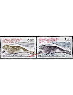 TAAF,n° 107 à 108, Collection timbres Dom-Tom