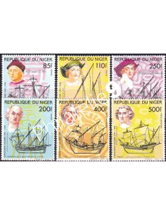 Niger, n° 799 à 802 + PA n° 368 à 369, collection timbres Monde