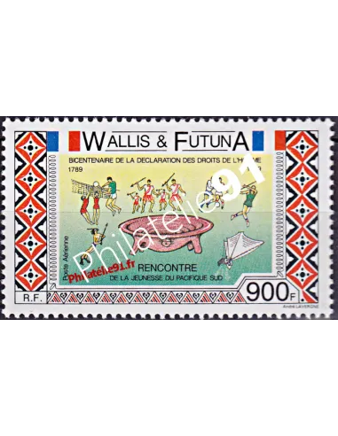 Timbre de WALLIS ET FUTUNA n° PA 166, timbres des Dom-Tom