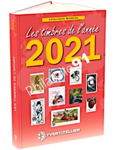 Catalogue mondial de nouveautés 2021, catalogue philatélie