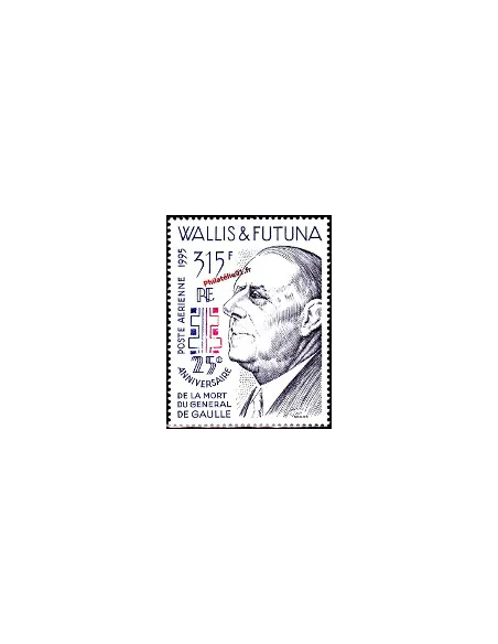 Wallis et Futuna - Timbre n° 190 de Poste Aérienne - DE GAULLE