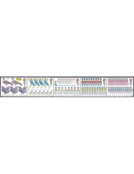 Grande-Bretagne, n° 840a à 845, collection timbre Europe