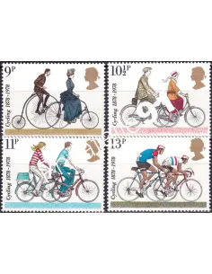 Grande-Bretagne, n° 872 à 875, collection timbre Europe