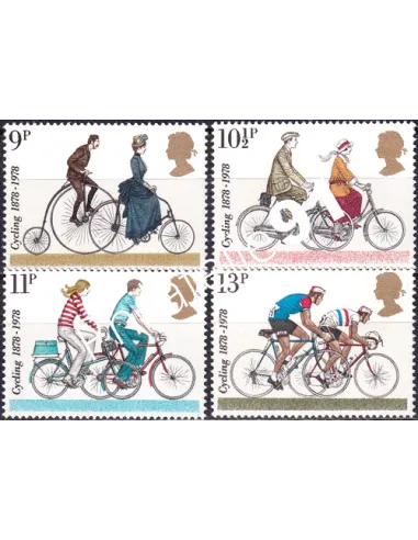 Grande-Bretagne, n° 872 à 875, collection timbre Europe