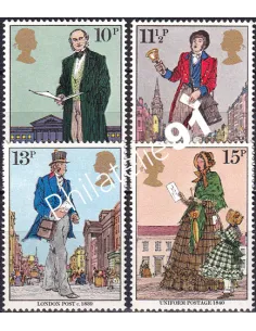 Grande-Bretagne, n° 909 à 912, collection timbre Europe