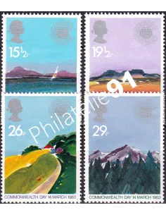 Grande-Bretagne, n° 1071 à 1074, collection timbre Europe