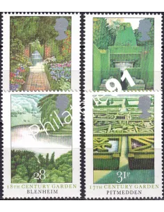 Grande-Bretagne, n° 1100 à 1103, collection timbre Europe