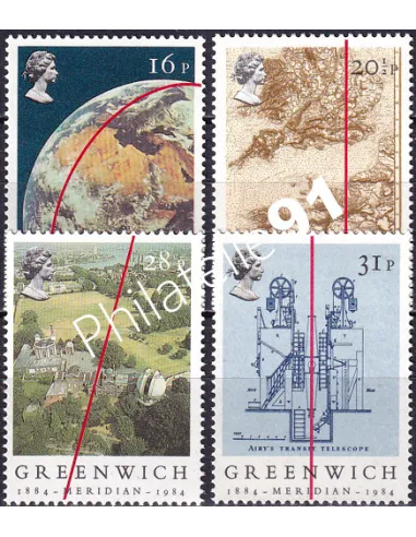 Grande-Bretagne, n° 1131 à 1134, collection timbre Europe