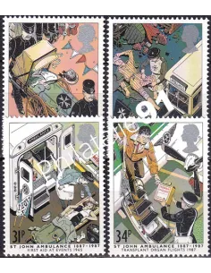 Grande-Bretagne, n° 1270 à 1273, collection timbre Europe