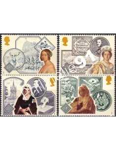 Grande-Bretagne, n° 1279 à 1282, collection timbre Europe