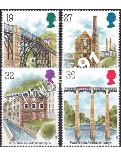 Grande-Bretagne, n° 1384 à 1387, collection timbre Europe