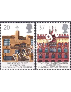 Grande-Bretagne, n° 1457 à 1458, collection timbre Europe