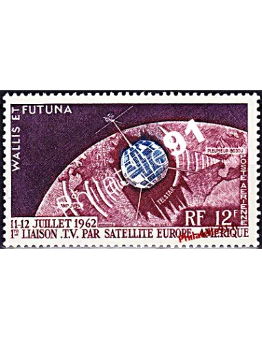 Timbre de WALLIS ET FUTUNA PA n° 20 - Télécommunications spaciales.
