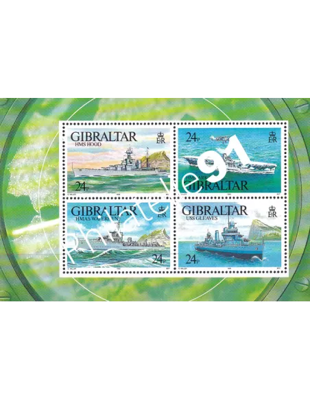 Gibraltar, BF n° 17, collection timbres Europe