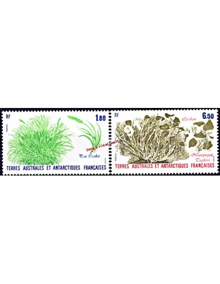 TAAF,n° 125 à 126, Collection timbres Dom-Tom
