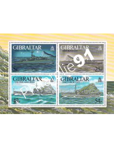 Gibraltar, BF n° 25, collection timbres Europe