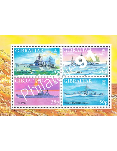 Gibraltar, BF n° 27, collection timbres Europe