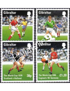 Gibraltar, n° 823 à 826, collection timbres Europe
