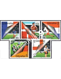 Gibraltar, n° 906 à 910, collection timbres Europe