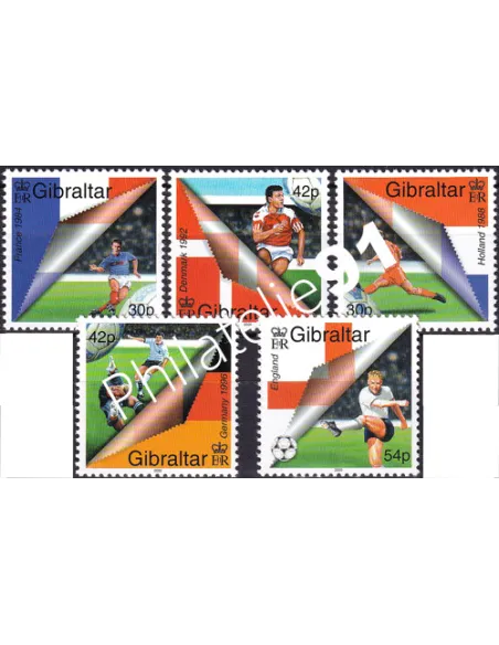 Gibraltar, n° 906 à 910, collection timbres Europe