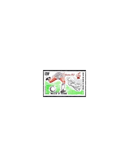 Timbre de WALLIS ET FUTUNA PA n° 112, Football, Timbre des Dom-Tom