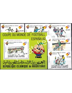 Mauritanie, PA n° 195 à 199 + BF n° 29, collection timbres Monde