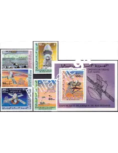 MAURITANIE, 429 à 430, PA 192 à 194, BF n° 26, collection timbres Monde