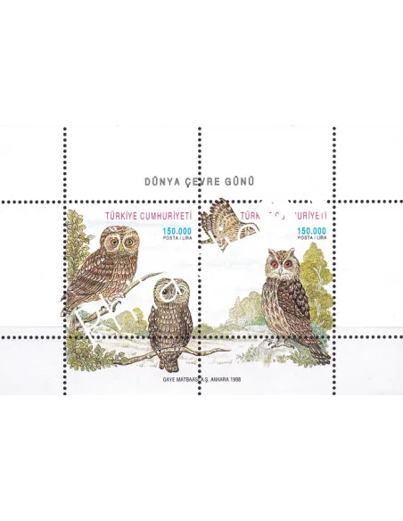 Turquie, n° 2882 à 2883, en Feuille, collection timbres Europe