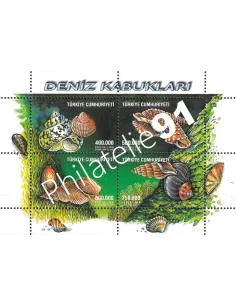 Turquie, n° 3042 à 3045, en Feuille, collection timbres Europe
