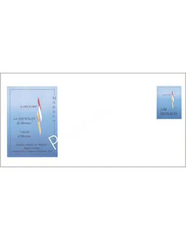 Monaco, Enveloppe n° 322, Collection timbres Monaco