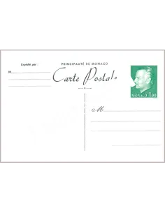 Monaco, Carte postale n° 34, Collection timbres Monaco