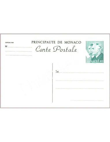 Monaco, Carte postale n° 36, Collection timbres Monaco
