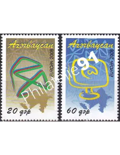 Azerbaïdjan, n° 611 à 612, collection timbres Europe