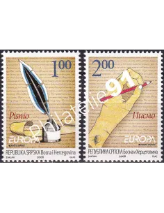 Rép. Serbe de Bosnie, n° 395 à 396, collection timbres Europe