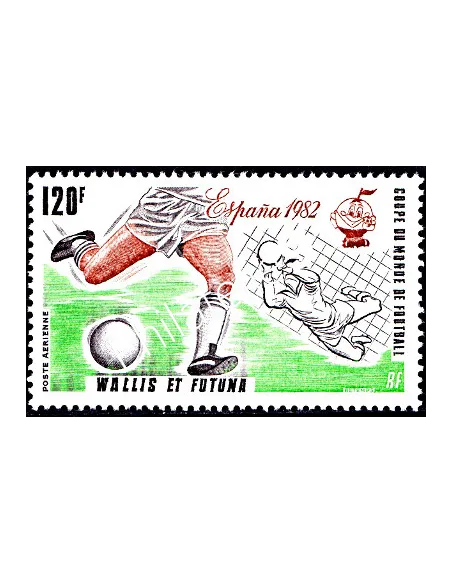 Timbre de WALLIS ET FUTUNA PA n° 112, Football, Timbre des Dom-Tom
