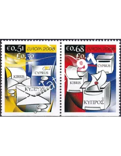 Chypre, n° 1139b à 1140b, Paire, collection timbres Europe