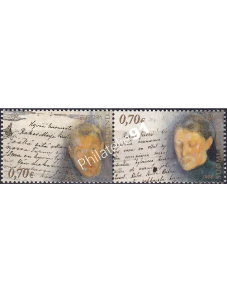 Timbres de Finlande n° 1880 et 1881, Paire, collection timbres Europe
