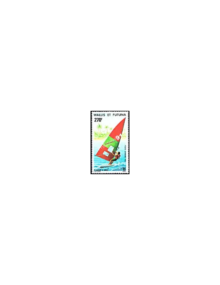 Timbre de WALLIS ET FUTUNA n° PA 122 , bateau, timbres des Dom-Tom