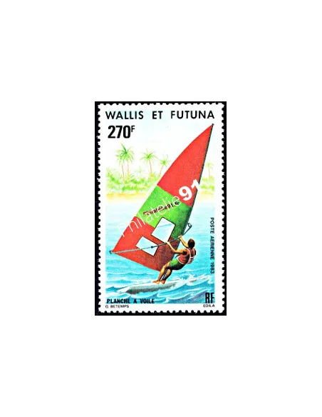 Timbre de WALLIS ET FUTUNA n° PA 122 , bateau, timbres des Dom-Tom