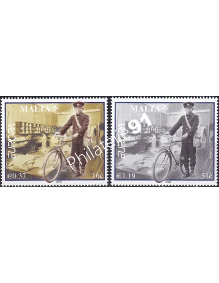 Timbres de MALTE n° 1515 à 1516, collection timbres Europa