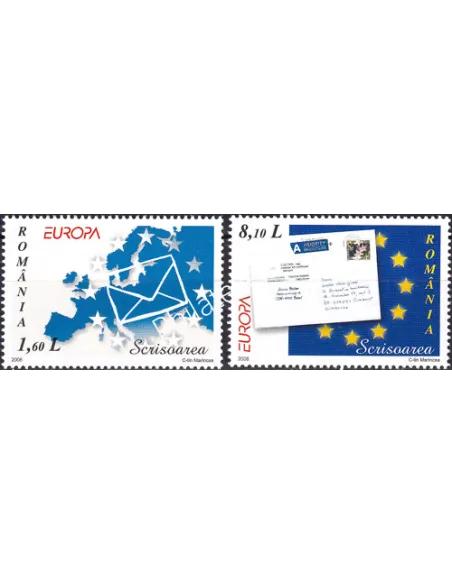 ROUMANIE, n° 5298 à 5299, collection timbres Europe