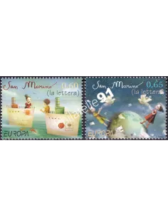 ST-MARIN, n° 2136 à 2137, collection timbres Europe
