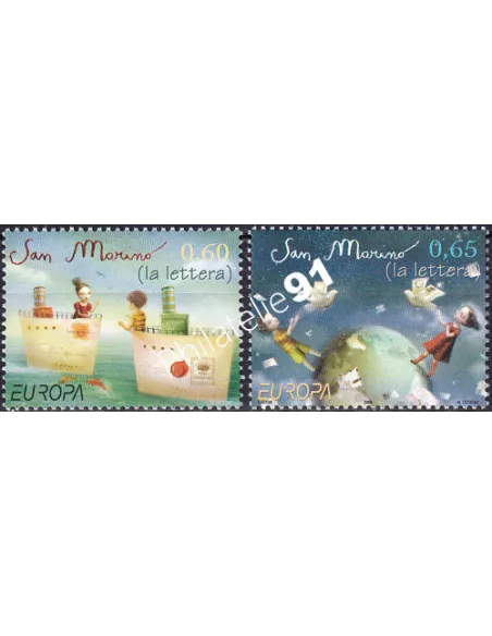 ST-MARIN, n° 2136 à 2137, collection timbres Europe