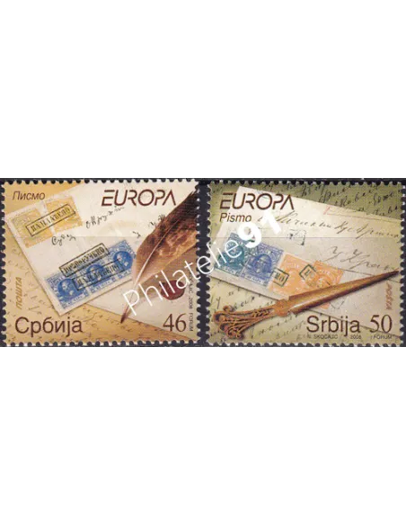 Serbie, n° 244 à 245, collection timbres Europe