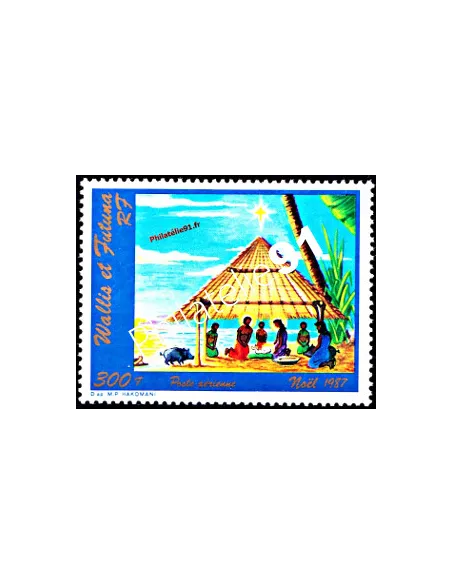 Timbre de WALLIS ET FUTUNA - PA n° 159. Thématique: Nöel