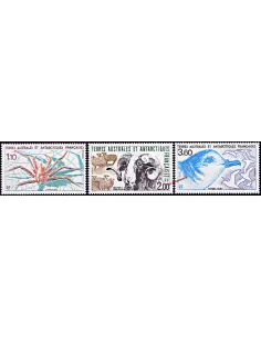 TAAF,n° 140 à 142, Collection timbres Dom-Tom