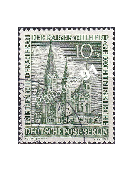 BERLIN, n° 93 oblitéré, collection timbres Allemagne